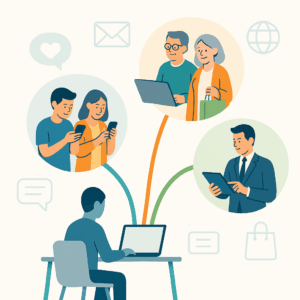 verschiedene Zielgruppen